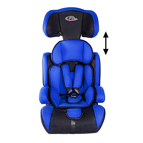 TecTake Group 1/2/3 Combination Car Seat (Blue / Black)