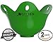 Produktbild Eier-Pochierer – 2-er-Pack fur das Kochen von pochierten Eiern – LEBENSLANGE GARANTIE! PoachPods – 1-A-Qualität, Silikonformen zum Kochen von perfekt pochierten Eiern. Schnelle und einfache Handhabung, Pochierte Eier in Minutenschnelle!! Die revolutionären Eier-Pochierer sind die Zukunft des einfachen Eierkochens und werden Ihre alten, unhygienischen Eierbecher/ Kochgeschirr/ Eier-Pochier- Pfannen/ Elektrischen Eierpochierer/ Eiformen ersetzen. Eine unumgängliches Kuchen-Gadget!