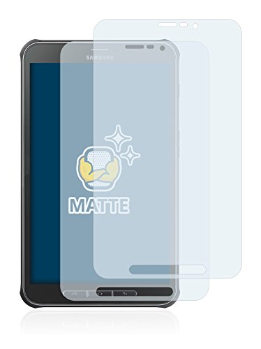 2x BROTECT Matte Displayschutzfolie für Samsung Galaxy Tab Active SM-T365 Schutzfolie Matt, Antireflex Folie - 2