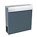 Produktbild MCTECH® Briefkasten Gebürstetes Edelstahl Postkasten Mailbox Zeitung Wandbriefkasten Post Briefkastenanlage Letterbox Anthrazit mit Zeitungsfach (L Type)