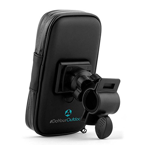 Fahrradhalterung Halter Lenkradhalterung Bike Holder mit wasserdichter SchutzhÃ¼lle Tasche Universal fÃ¼r Smartphones, Handy, Navi, GPS ! Halterung 360 Grad drehbar / verschiedene TaschengrÃ¶ÃŸe : LARGE