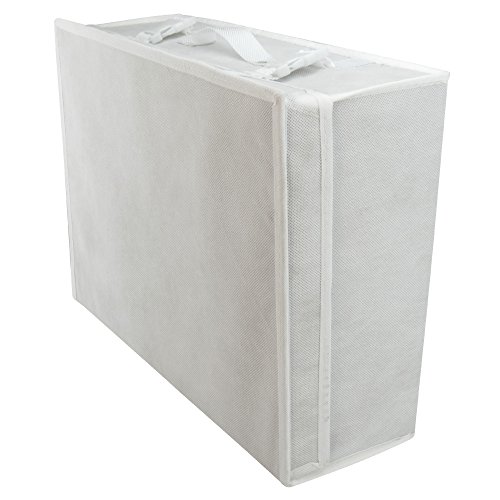 Aufbewahrungsboxe weiß groß Maße: 50 cm x 80 cm x 20 cm weiß Hangerworld - 3