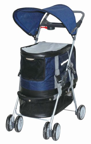 PET-STROLLER-PUSHCHAIR-FOR-PETS-IN-BLUE-COLOUR-all-in-one-pet-stroller-pet-carrier-dog-car-seat