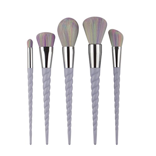 Kingko® 5PCS Make Up Foundation Eyebrow Eyeliner Blush Cosmetic Concealer Brushes Professional Makeup Brush Set