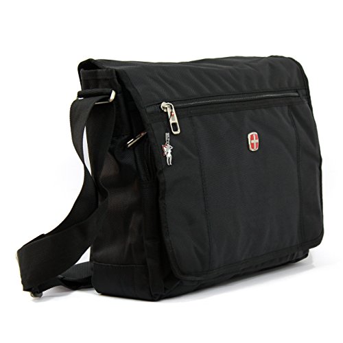 XXL Notebooktasche Laptoptasche Akten Laptop Notebook Tasche FLUGBEGLEITER MESSENGER UMHÄNGETASCHE ARBEITSTASCHE - 3