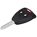 Price comparison product image Car Remote Key, 3 Button Remote Head Lock Key Fob with Chip