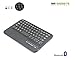 Produktbild Hohe Qualität Bluetooth-Tastatur (QWERTY) für Samsung, iPad-& Blätter