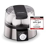 eierkocher bosch ersatzteile Inklusive 3 Pochierschalen Cloer 6070 Elektronischer Eierkocher / für bis zu 7 Eier / Weiterkochfunktion / akustische Fertigmeldung / 3 Pochierschalen / 435 W / Edelstahl