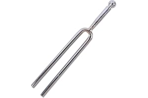 TSLRSA 1 Pcs Stimmgabel, Edelstahl, A440 Hz Stimmgabel, Edelstahl, Standard-Stimmgabel, Musikstimmgerät für Standard-Musikinstrumente Gitarre Violine Stimmgerät