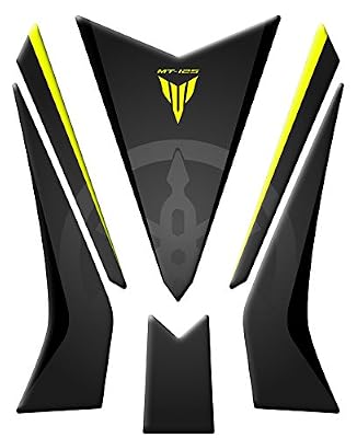 Totalstickers3D - GP-370(M) Protège-réservoir pour Yamaha MT-125 Fluo