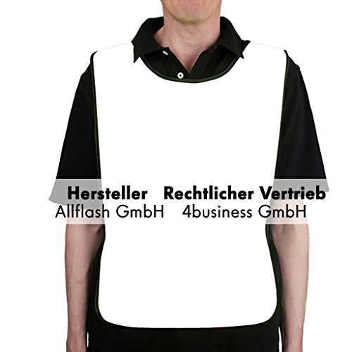 Preisvergleich Produktbild Sportüberwurf weiß Größe unisize für Erwachsene