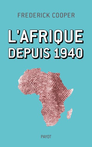 couverture de : L'Afrique depuis 1940