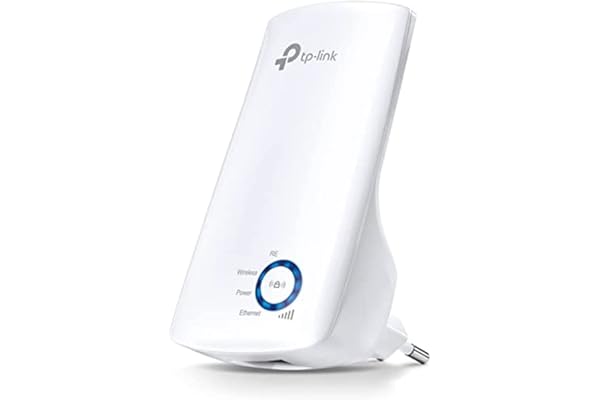 TP-Link Répéteur WiFi(TL-WA850RE), Amplificateur WiFi N300, WiFi Extender, WiFi Booster, 1 Port Ethernet, couvre jusqu'à 90㎡, Compatible avec toutes les box internet
