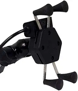 DECORVAIZ Bike Mobile Charger Universal Bike Cell Phone Spider Bike Multi-Functional Mobile Holder X Grip Handlebar