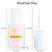 Perfect Summer Nail Fimo Flower Nail Art Decoration Tips + 3PCS Nail Glue + 1PCS Bent Tweezers Nail Art Salon Tools