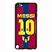 Produktbild Populär La Liga FCB Logo Messi Telefonkasten Für iPod Touch 5, iPod Touch 5th Messi Schutzhülle, FCB Logo Design Messi Hülle Hard Silikon Hülle, TPU Silikon Schutz Handy Hülle Messi Handyhülle