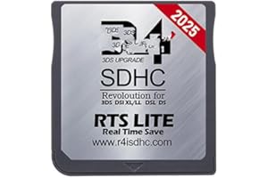 GENERIC For 3 DS D SL XL/LL 2025 R 4 SD-HC Adapter Game Card Digital Memory Card Flashcard- Gaming Accessories Portable (Silver)