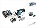 Produktbild Makita DUM 168 18V Li-ion Akku Grasschere + 1x BL1830 3,0 Ah Akku + 1x DC18RC Ladegerät + 1x UH 200 D 20 cm Schermesser