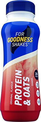 For Goodness Shakes Protein and Oats Original Shake, 315 ml, Pack of 10