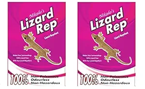 Mikado's Lizard Repellent (Pack of 2)-Organic, Non-Poisonous