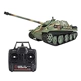tanques rc heng long opiniones Materiales de alta calidad: el tanque RC está hecho de componentes plásticos y electrónicos, que es anti-impacto y duradero para uso a largo plazo.
