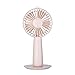 Produktbild LEYIJU Mini-USB-Handventilator Effektive Luftkühler, mit Kosmetikspiegel Funktion, Dual-Use-Produkt, Größe 9,5 * 9 * 20Cm,Pink
