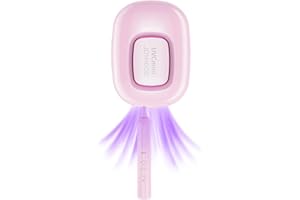 JOYHOOD Sterilizzatore UV portatile per spazzolino da denti UV-C a induzione intelligente, ricarica USB, asciugatura + adsorbimento magnetico per montaggio a parete + LED, adatto