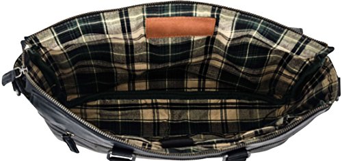 Gusti Leder studio „Porter“ große elegante Laptoptasche 15,4″ Notebooktasche Arbeitstasche Lehrertasche Aktentasche Businesstasche Bürotasche Herrentasche Damentasche Notebooktasche Schwarz 2B17-20-6 - 5