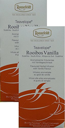 ronne feldt de teav Elope de 2 unidades de rooibos Vanilla - Aroma tisierter Tisana - 2 x 25 x 1,5g teebtl.