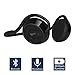 Price comparison product image ARCTIC P324 BT (Gen 2) - Bluetooth Sports Headphone with Microphone I Foldable Neckband I Removable Earpads I Wireless On-Ear Sports Headphone with Hard Case - Black