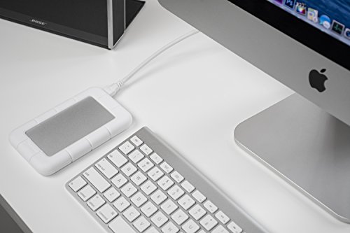 Sabrent Festplatten – Zubehör – Rahmen USB 3.0 SSD / 2,5-Zoll-SATA Externe stoßfest Aluminium Festplattengehäuse [Unterstützt UASP SATA III] Weiß / Silber (EC-UM3W) - 6