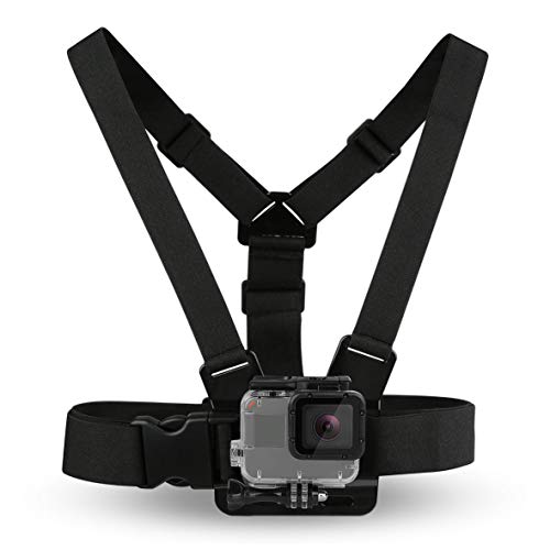 Preisvergleich Produktbild Heaviesk Schwarz Durable Ultra Immersive Verstellbarer Brustgurt Brustgurt für Gopro Kamera
