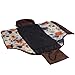 Infantastic Fleece-Winter Footmuff DIFFERENT COLOURS (Brown with Pattern (Happy Flower))