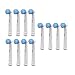 MagiDeal Electric Toothbrush Heads COMPATIBLE FOR EBS-17A Electric Toothbrush PACK OF 12PCS White RS.756.00