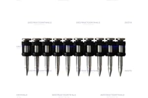 DESTRUCTIONTOOLS INDUSTRIAL CUTTING TOOLS 1000x Chiodi 25mm - per Spit Pulsa 700, 27, 40, 65 & 800 - HC6/25