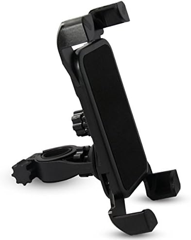 Universal Anti-Slip Bicycle Bike MTB Handlebar Phone Mount Holder for Smart Mobile Cellphone 3.5-7 inch(Black)