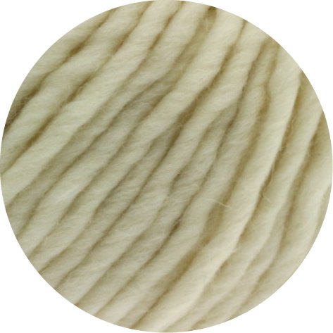 Lana Grossa Wolle Lei 014 Rohweiss 50g