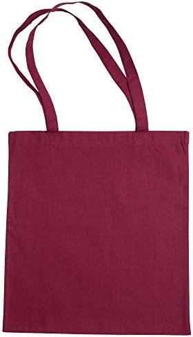 Jassz Bags "Beech" Cotton Large Handle Shopping Bag / Tote (One Size) (Claret)