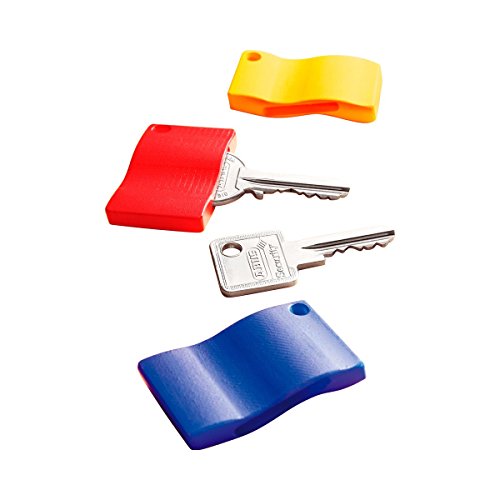 Preisvergleich Produktbild Schlüsseldrehhilfe, 5 Stück Schlüsselaufsätze ergonomisch Schlüsselgriff Grifffläche vergrößern Tür aufschließen Schlüsselanhänger