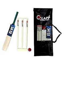 Klapp Smart Addition Popular Willow Cricket Kit with Stumps and Cricket Ball for Boys and Adult