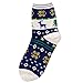 Produktbild Weihnachten Socken Unisex Btruely Socken 3D Gedruckt Weihnachten Socken Frauen Casual Socken Nette Unisex Socken Weihnachtsmotiv Weihnachten Baumwolle Socken (Marine)