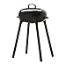 Produktbild IKEA Kohlegrill "Lillön" schwerer Standgrill / Tischgrill aus Emaille - HÖHENVERSTELLBAR - Luftregulator - Deckel mit Aufhängung