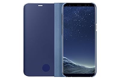 Samsung Clear View Etui à rabat pour Samsung Galaxy S8+ Bleu