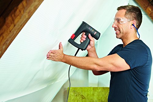 Novus Elektrotacker J – 105 allrounder, Unterlademechanik mit Sicherheitsentriegelung, Für Feindrahtklammern und Flachdrahtklammern bis 14 mm Länge und Nägel von 16 mm Länge, 031-0333 - 7