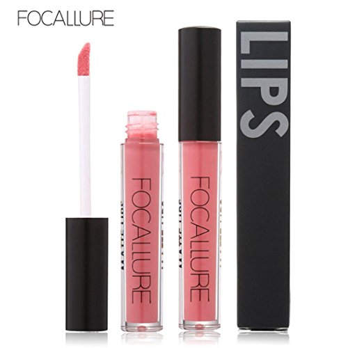 Yogogo Neue Art und Weise Lippenstift Kosmetik Frauen sexy Lippen Metallic Lip Gloss - 3