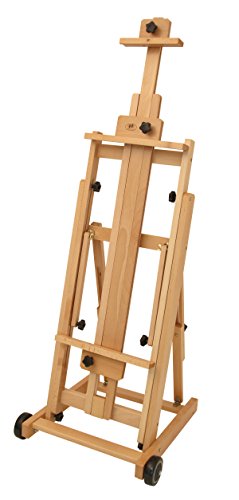 Atelier-Staffelei 131, BUCHENHOLZ, Höhe bis 230 cm, vormontiert – kein Bausatz ! - 4