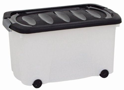 Spielzeug - Rollenbox mit Griffen Deckel Rollbox