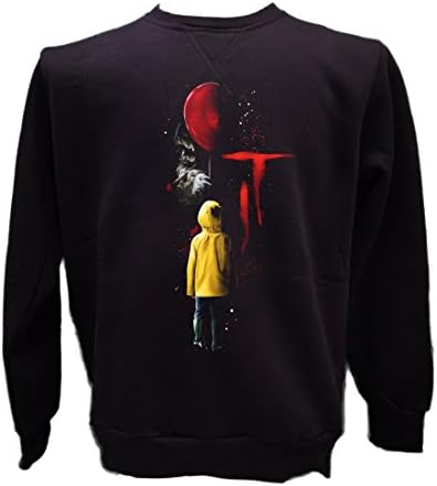 VILLAGESTORE T-shirt Unisex Fashion 100% Cotton (Check Your Size From Our Size Guide) IT Face 2017 Pennywise Stephen King horror movie classic Bill Skarsgård