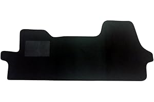 OFFICINE MILANO IL TUO STILE IN AUTO. Tappetino in Moquette Compatibile con Fiat Ducato, Citroen Jumper e Peugeot Boxer dal 2007, Fondo Impermeabile Antiscivolo in Gomma Gel e Battitacco in Plastica - Made in Italy - OFFICINE MILANO