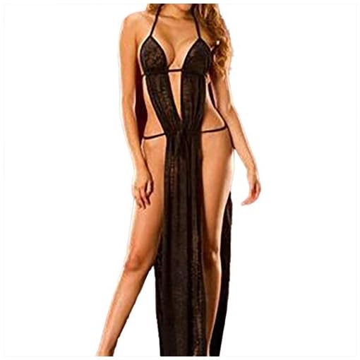 Gonna-lunga-Backless-sexy-lingerie-Mamum-biancheria-intima-sexy-lingerie-babydoll-pigiama-vestito-lungo-notte-slip